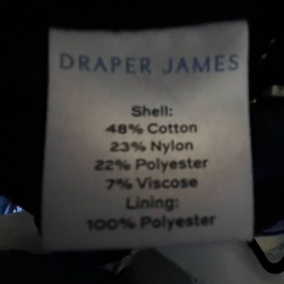 Draper James Navy Blue Light Blue Floral Lace A-Line Midi Skirt‎ Size 0 - Picture 6 of 6